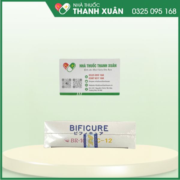 Men Nhật Bản BIFICURE - hỗ trợ điều trị táo bón, viêm đại tràng